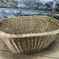 Basket - Oval Wicker Basket, Vintage German Woven Rattan Basket, Storage Organizer A17, by The Old Grainery (Adults, Any R...