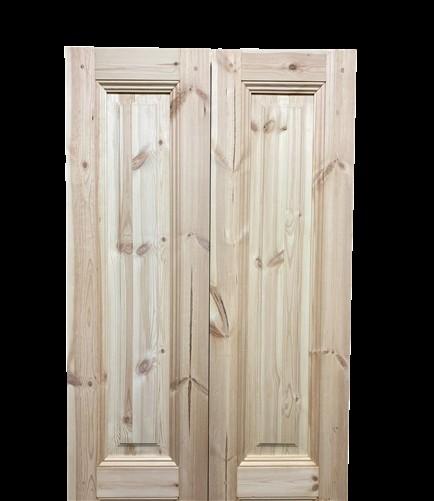 French Double Doors (32x96) Raised Panel Doors, European Styled Doors NM10A