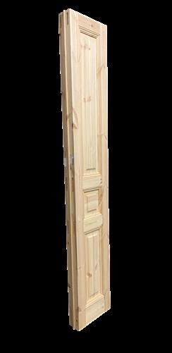 French Double Doors (32x96) Raised Panel Doors, European Styled Doors NM10A