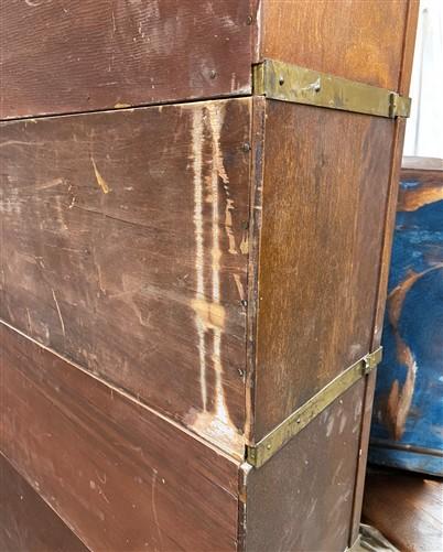 Globe-Wernicke Barrister Bookcase, Vintage Lawyer Cabinet, Stacking Bookcase, E