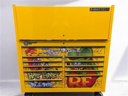 Matco 4S Series Rat Fink Edition Rolling Toolbox, Top Chest, Commercial Toolbox