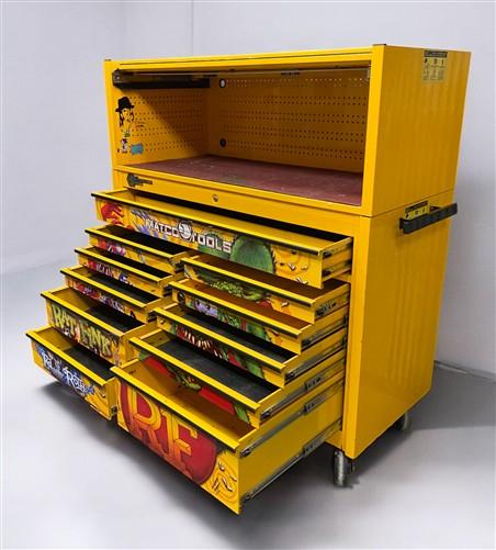 Matco 4S Series Rat Fink Edition Rolling Toolbox, Top Chest, Commercial Toolbox