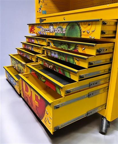 Matco 4S Series Rat Fink Edition Rolling Toolbox, Top Chest, Commercial Toolbox