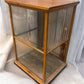 Wood Framed Glass Vintage Showcase, Country General Store, Countertop Display, Z