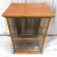 Wood Framed Glass Vintage Showcase, Country General Store, Countertop Display, Z