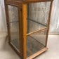 Wood Framed Glass Vintage Showcase, Country General Store, Countertop Display, Z