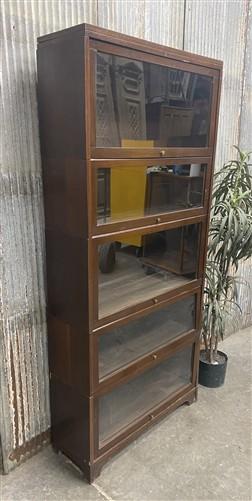 Lundstrom Barrister Bookcase, Vintage Lawyer Cabinet, Stacking Bookcase, F