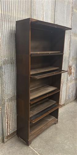 Lundstrom Barrister Bookcase, Vintage Lawyer Cabinet, Stacking