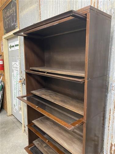 Lundstrom Barrister Bookcase, Vintage Lawyer Cabinet, Stacking
