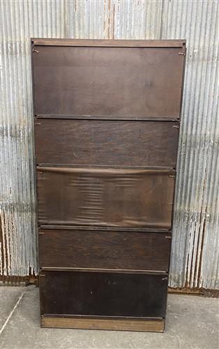 Lundstrom Barrister Bookcase, Vintage Lawyer Cabinet, Stacking Bookcase, F
