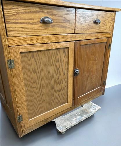 Furniture - Primitive Kitchen Cupboard, Vintage Hoosier Cabinet, China Hutch, Cupboard, A by The Old Grainery (buffet, chi...