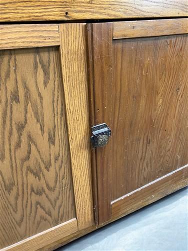 Furniture - Primitive Kitchen Cupboard, Vintage Hoosier Cabinet, China Hutch, Cupboard, A by The Old Grainery (buffet, chi...