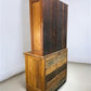 Furniture - Primitive Kitchen Cupboard, Vintage Hoosier Cabinet, China Hutch, Cupboard, A by The Old Grainery (buffet, chi...