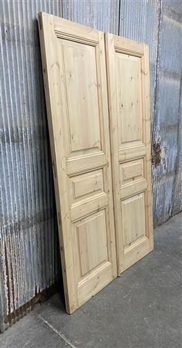 French Double Doors (48.5x80.5) Raised Panel Doors, European Styled Doors NM2-B
