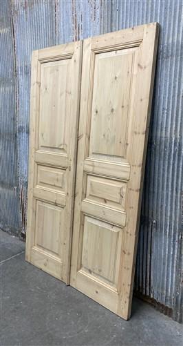 French Double Doors (48.5x80.5) Raised Panel Doors, European Styled Doors NM2-B