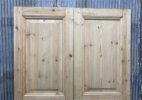 French Double Doors (48.5x80.5) Raised Panel Doors, European Styled Doors NM2-B