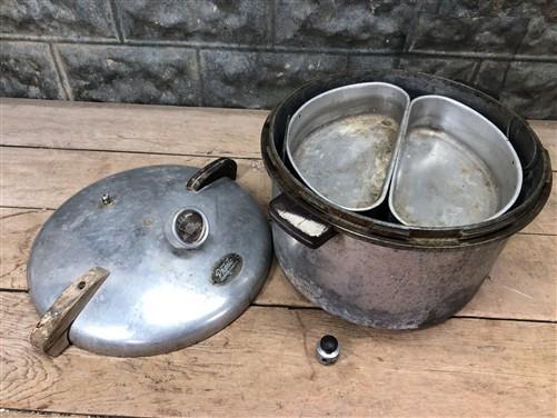 Pressure canner - Presto 15 Quart Pressure Cooker Canner No7, Vintage Aluminum Prepper Homestead, by The Old Grainery (15...