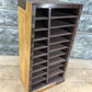 Storage - Wood Box Glass Clock Face Crystals Storage, Small Craft Parts Supply Organizer, by The Old Grainery (cabinet, cl...