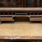 4'6" Wood Desk with Twin Pedestals, Vintage Oak Secretary Desk Home/Office Desk