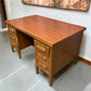 Desk - Mid Century Desk, Vintage Leopold Desk Co., Home Office Furniture, Student Desk by The Old Grainery (Executive desk...