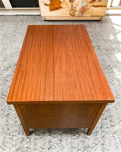 Desk - Mid Century Desk, Vintage Leopold Desk Co., Home Office Furniture, Student Desk by The Old Grainery (Executive desk...