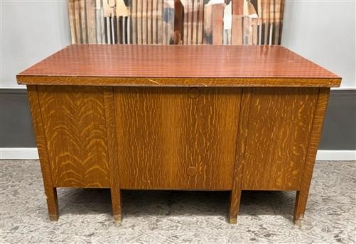 Desk - Mid Century Desk, Vintage Leopold Desk Co., Home Office Furniture, Student Desk by The Old Grainery (Executive desk...
