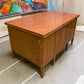 Desk - Mid Century Desk, Vintage Leopold Desk Co., Home Office Furniture, Student Desk by The Old Grainery (Executive desk...