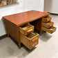 Desk - Mid Century Desk, Vintage Leopold Desk Co., Home Office Furniture, Student Desk by The Old Grainery (Executive desk...