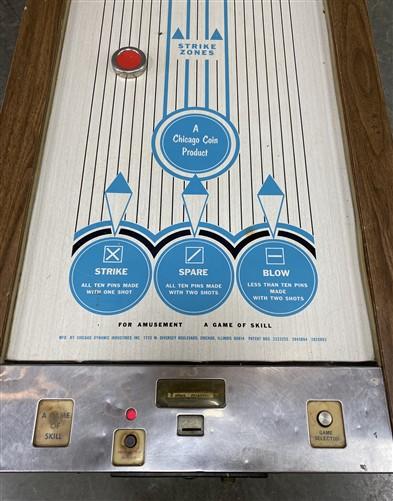 Arcade Game - 1960 Chicago Coin Varsity 6 Player Puck Bowler, Vintage Arcade Game, Coin-op by The Old Grainery (1935, arca...