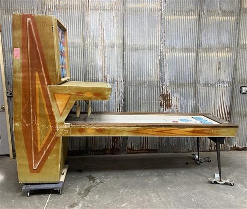 Arcade Game - 1960 Chicago Coin Varsity 6 Player Puck Bowler, Vintage Arcade Game, Coin-op by The Old Grainery (1935, arca...