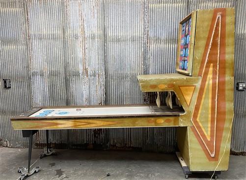 Arcade Game - 1960 Chicago Coin Varsity 6 Player Puck Bowler, Vintage Arcade Game, Coin-op by The Old Grainery (1935, arca...