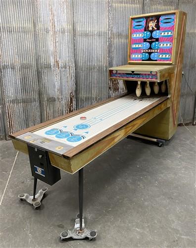 Arcade Game - 1960 Chicago Coin Varsity 6 Player Puck Bowler, Vintage Arcade Game, Coin-op by The Old Grainery (1935, arca...