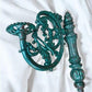 Ornate Cast Iron Plant Lamp Bracket, Vintage Wall Mount Garden Plant Holder B,