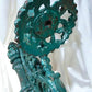 Ornate Cast Iron Plant Lamp Bracket, Vintage Wall Mount Garden Plant Holder B,