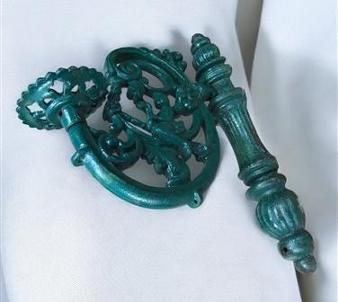 Ornate Cast Iron Plant Lamp Bracket, Vintage Wall Mount Garden Plant Holder C, by The Old Grainery (21 in, 6 in, dna)