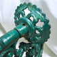 Ornate Cast Iron Plant Lamp Bracket, Vintage Wall Mount Garden Plant Holder C, by The Old Grainery (21 in, 6 in, dna)