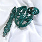Ornate Cast Iron Plant Lamp Bracket, Vintage Wall Mount Garden Plant Holder D,