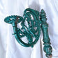 Ornate Cast Iron Plant Lamp Bracket, Vintage Wall Mount Garden Plant Holder D,
