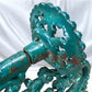 Ornate Cast Iron Plant Lamp Bracket, Vintage Wall Mount Garden Plant Holder D,