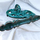 Ornate Cast Iron Plant Lamp Bracket, Vintage Wall Mount Garden Plant Holder D,