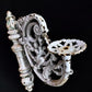 Plant hanger - Ornate Cast Iron Plant Lamp Bracket, Vintage Wall Mount Garden Plant Holder E, by The Old Grainery (21 inch...