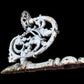 Plant hanger - Ornate Cast Iron Plant Lamp Bracket, Vintage Wall Mount Garden Plant Holder E, by The Old Grainery (21 inch...