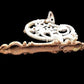 Ornate Cast Iron Plant Lamp Bracket, Vintage Wall Mount Garden Plant Holder A,