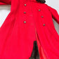 Girls coat - Rothschild Girls Red Dress Coat, Faux Fur Collar Hem, Vintage Holiday Coat, by The Old Grainery (Basic Coat,...