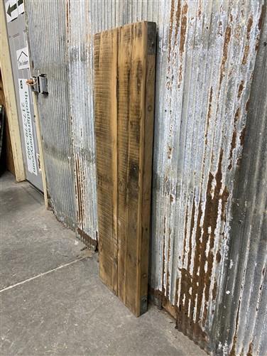 Rustic Folding Bench (54x14.5) Vintage Reclaimed Wood Bench, Farmhouse Seat, A72