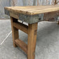 Rustic Folding Bench (54x14.5) Vintage Reclaimed Wood Bench, Farmhouse Seat, A72