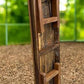 Rustic Folding Bench (54x14.75) Vintage Reclaimed Wood Bench, Farmhouse Seat A73