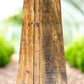 Rustic Folding Bench (54x14.75) Vintage Reclaimed Wood Bench, Farmhouse Seat A73