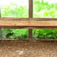 Rustic Folding Bench (54x14.75) Vintage Reclaimed Wood Bench, Farmhouse Seat A73
