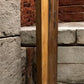 Rustic Folding Bench (72x14.5) Vintage Reclaimed Wood Bench, Farmhouse Seat, A81